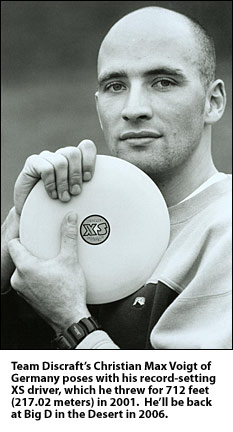 Former Distance Record Holder Chris Max Voigt