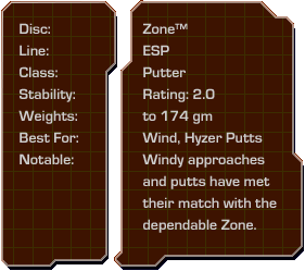 Zone Esp Putter From Discraft Zone Esp Putter From Discraft